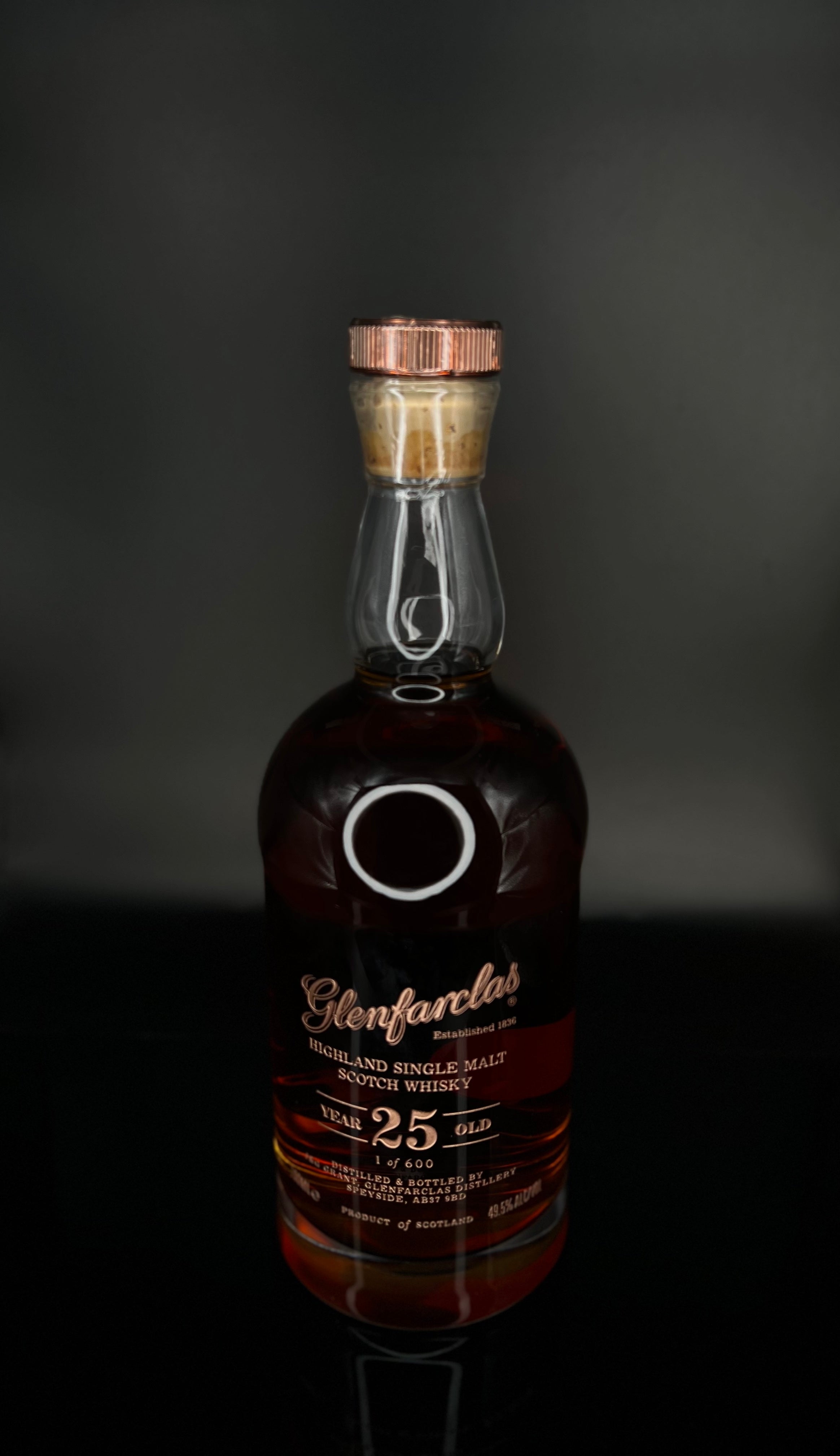 Glenfarclas - 25 Year Old - Decanter Collection 1. One of 600