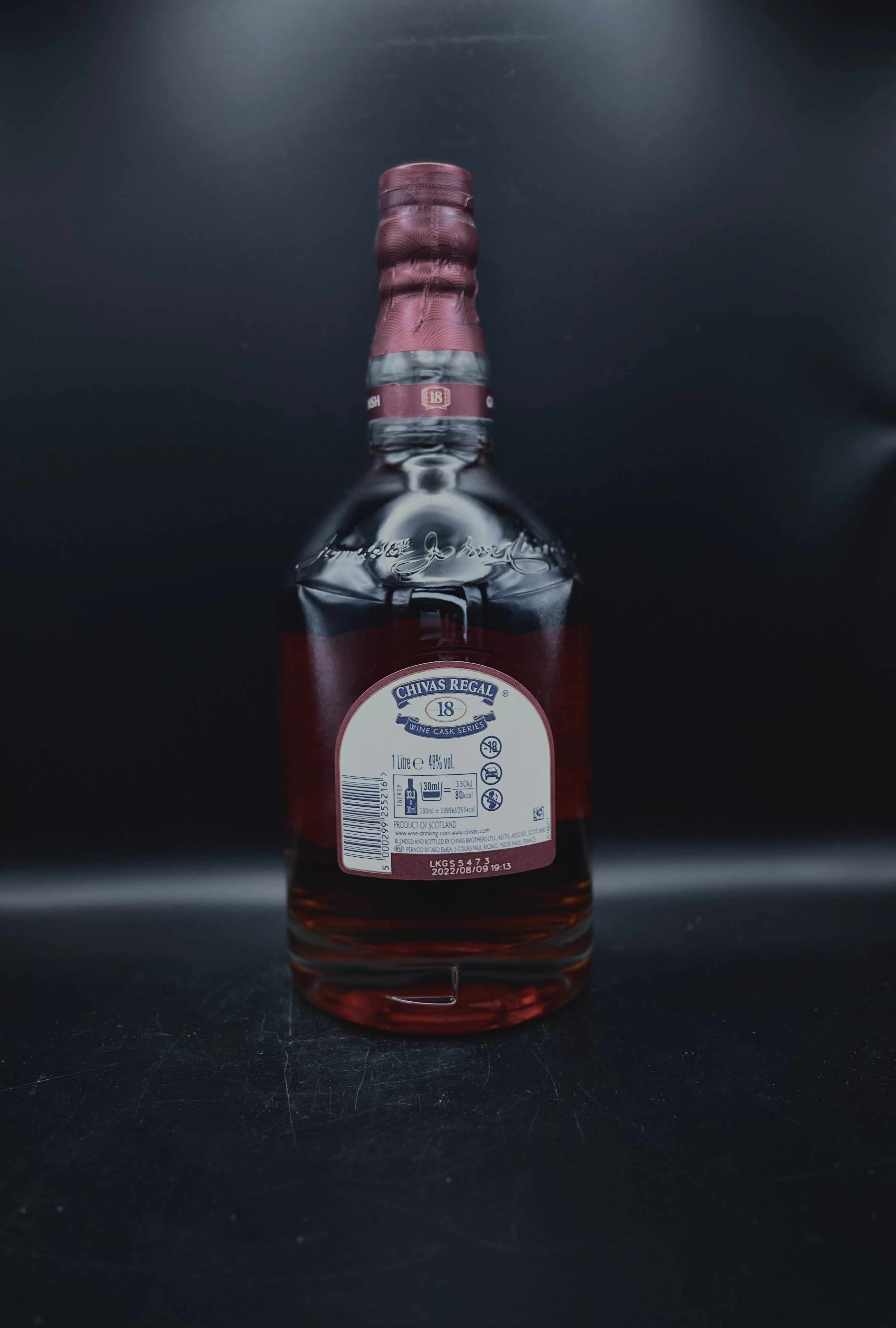 Chivas Regal 18 Year Old - Margaux wine cask finish | WHISKY BOUTIQUE