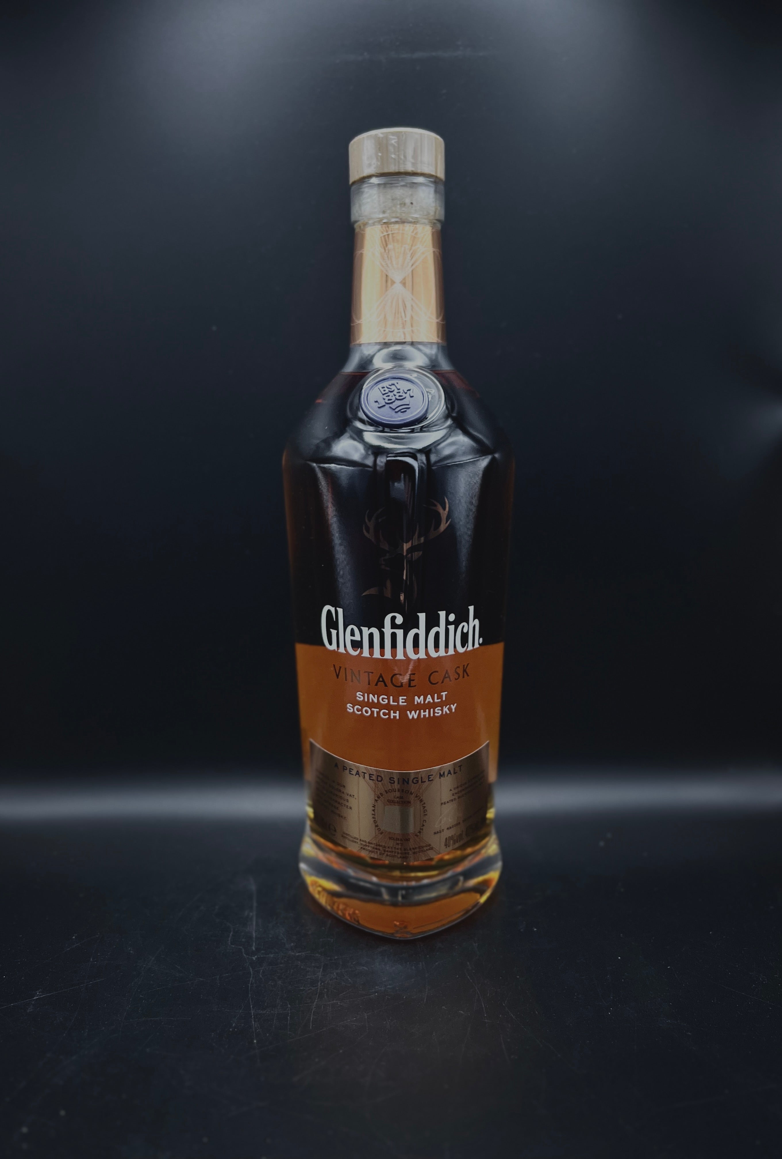 Glenfiddich Vintage Cask collection - Peated single malt | WHISKY